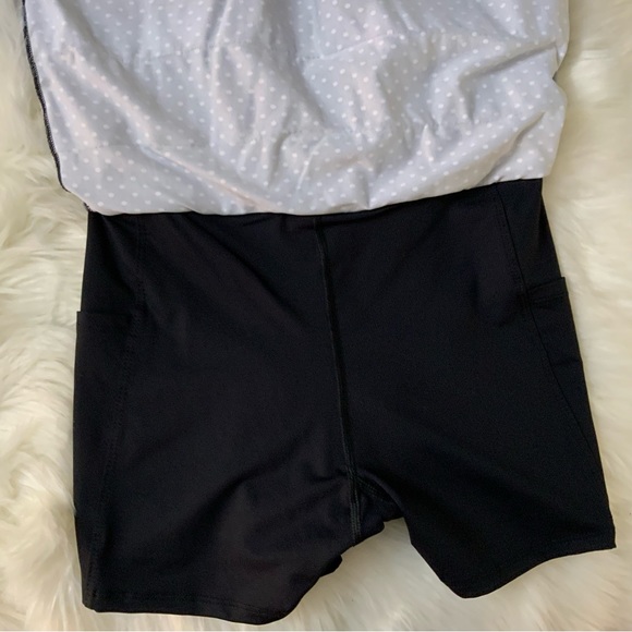 Dona Jo Shakira Skirt / Skort (Black Polka dot) 13.5\
